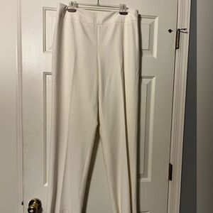 Ella Rose women’s fully lined Ivory dress pants Sz 12